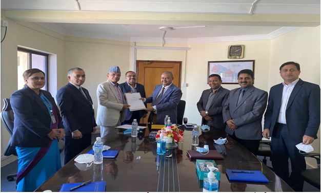 नेपाल धितोपत्र बोर्ड र नेपाल चार्टर्ड एकाउन्टेन्ट्स संस्थाबिच सम्झौता