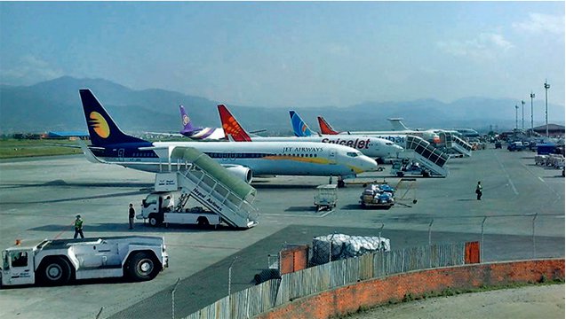 बिहीबार राति १२ बजे देखि अन्तराष्ट्रिय उडान बन्द 