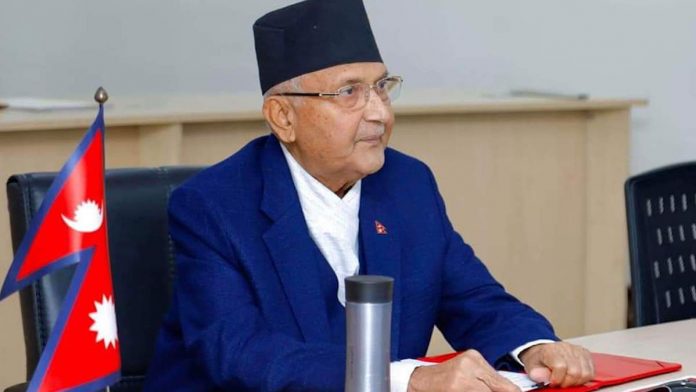 प्रधानमन्त्री ओलीबाट १५३ सदस्यसहित दाबी