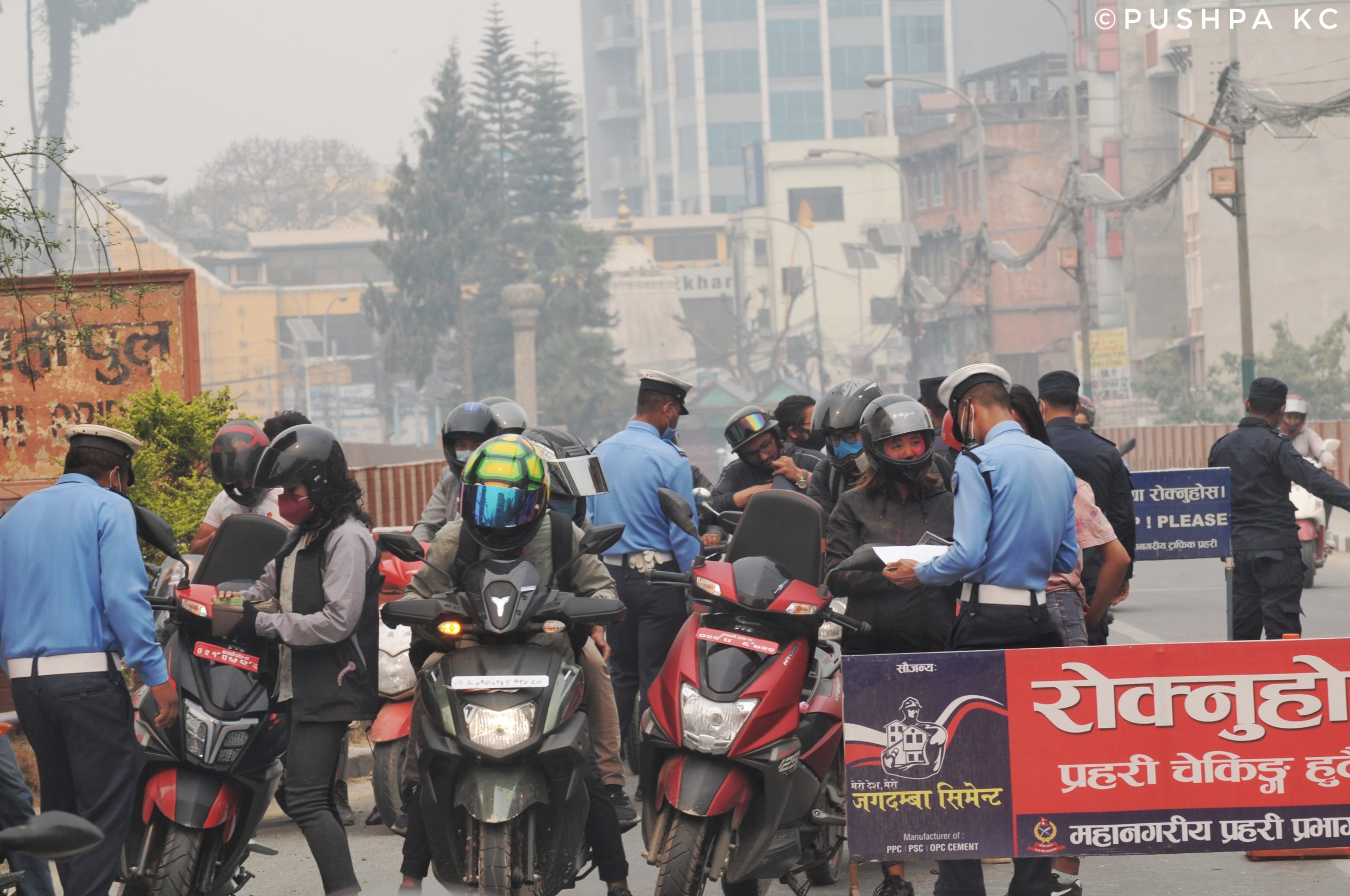 निषेधाज्ञा उल्लंघन गर्ने तीन हजार १२ वटा सवारी साधन नियन्त्रणमा
