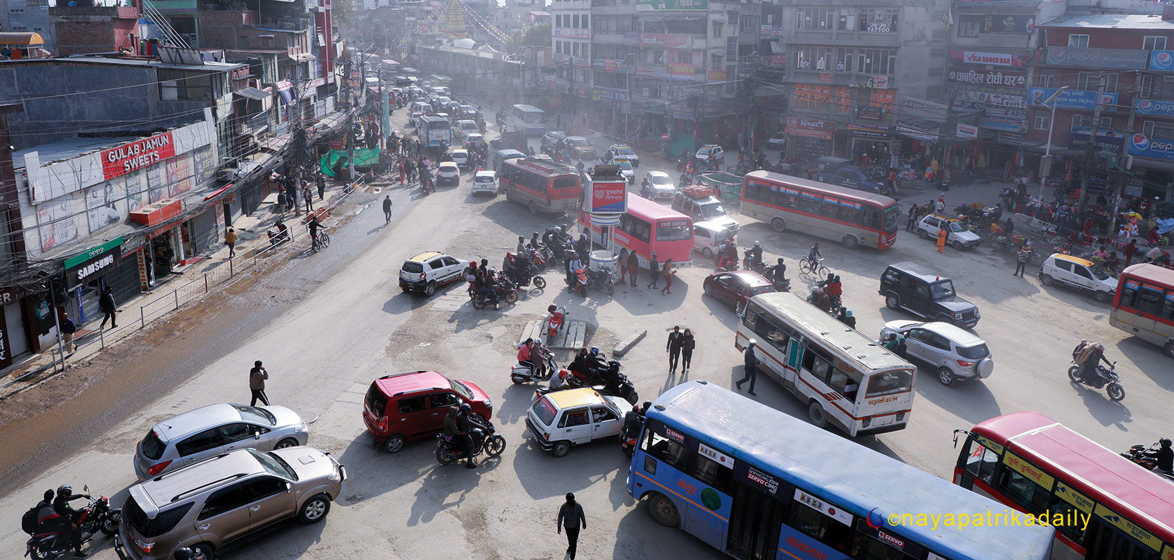 उपत्यकामा सार्वजनिक यातायात जोर बिजोर प्रणालीमा