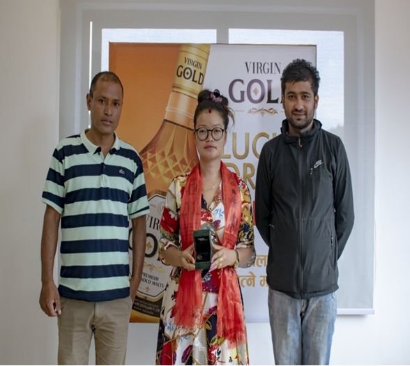 भर्जिन गोल्डद्वारा सुनको सिक्का बिजेताको घोषणा