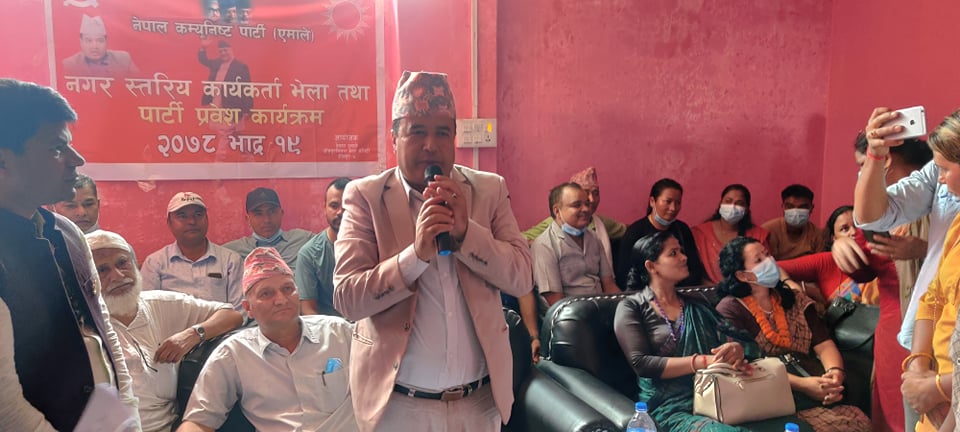 नेकपा एमाले पार्टी रोज्नेको जनलहर, बाराको जीतपुरमा एकैदिन १६५ जनाले रोजे एमाले