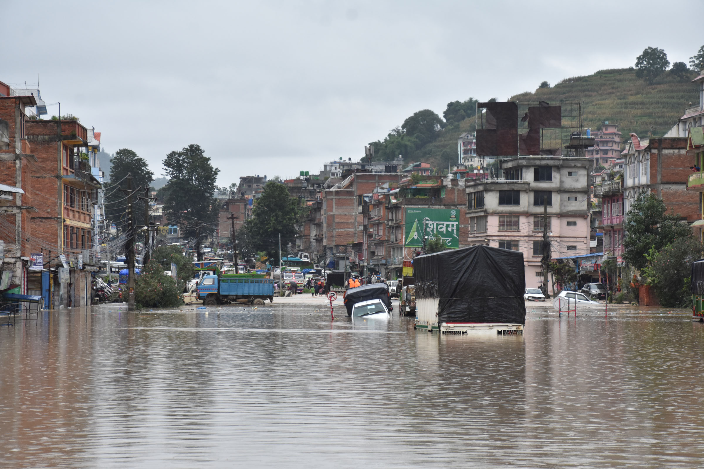 उपत्यकाका विभिन्न स्थानमा डुबान