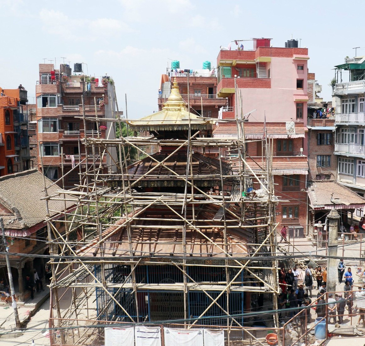 ललितपुरको बालकुमारी मन्दिर पुनःनिर्माण अघि बढ्यो