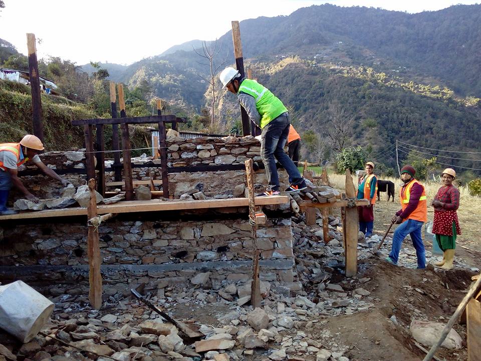 पुनःनिर्माणको बाँकी काम आयोजना कार्यान्वयन एकाइले गर्ने