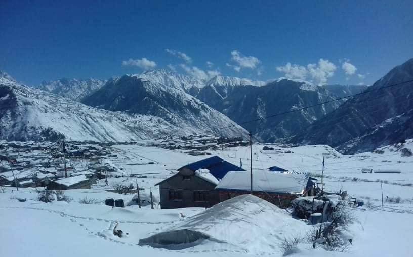 हिमाली भू–भागका एक वा दुई स्थानहरूमा हल्का हिमपातको सम्भावना