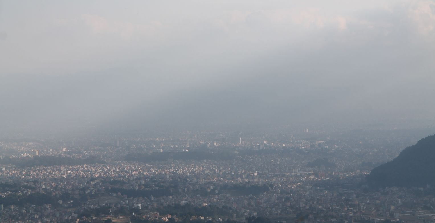 तापक्रम घट्दा उपत्यकामा चिसोसँगै बढ्यो वायु प्रदूषण