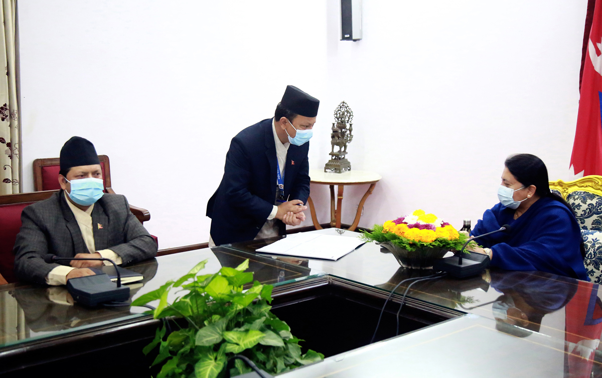 राष्ट्रिय जनगणना २०७८ : राष्ट्रपति भण्डारीलाई सोधियो व्यक्तिगत विवरण