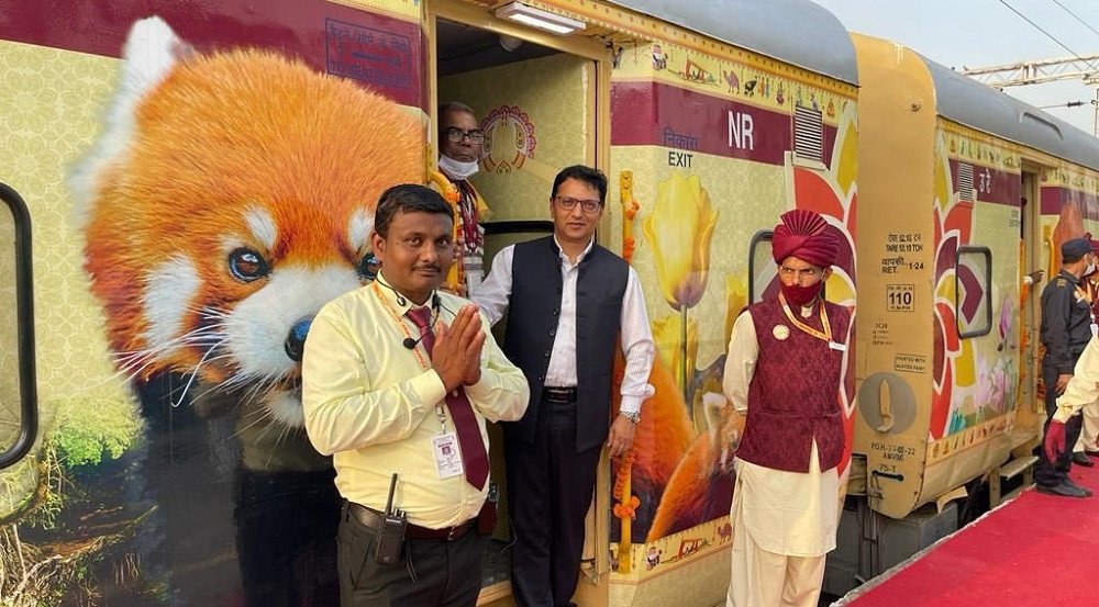 भारतीय पर्यटक बोकेर ‘भारत गौरव पर्यटक रेल’ बिहीबार जनकपुरधाम आउने