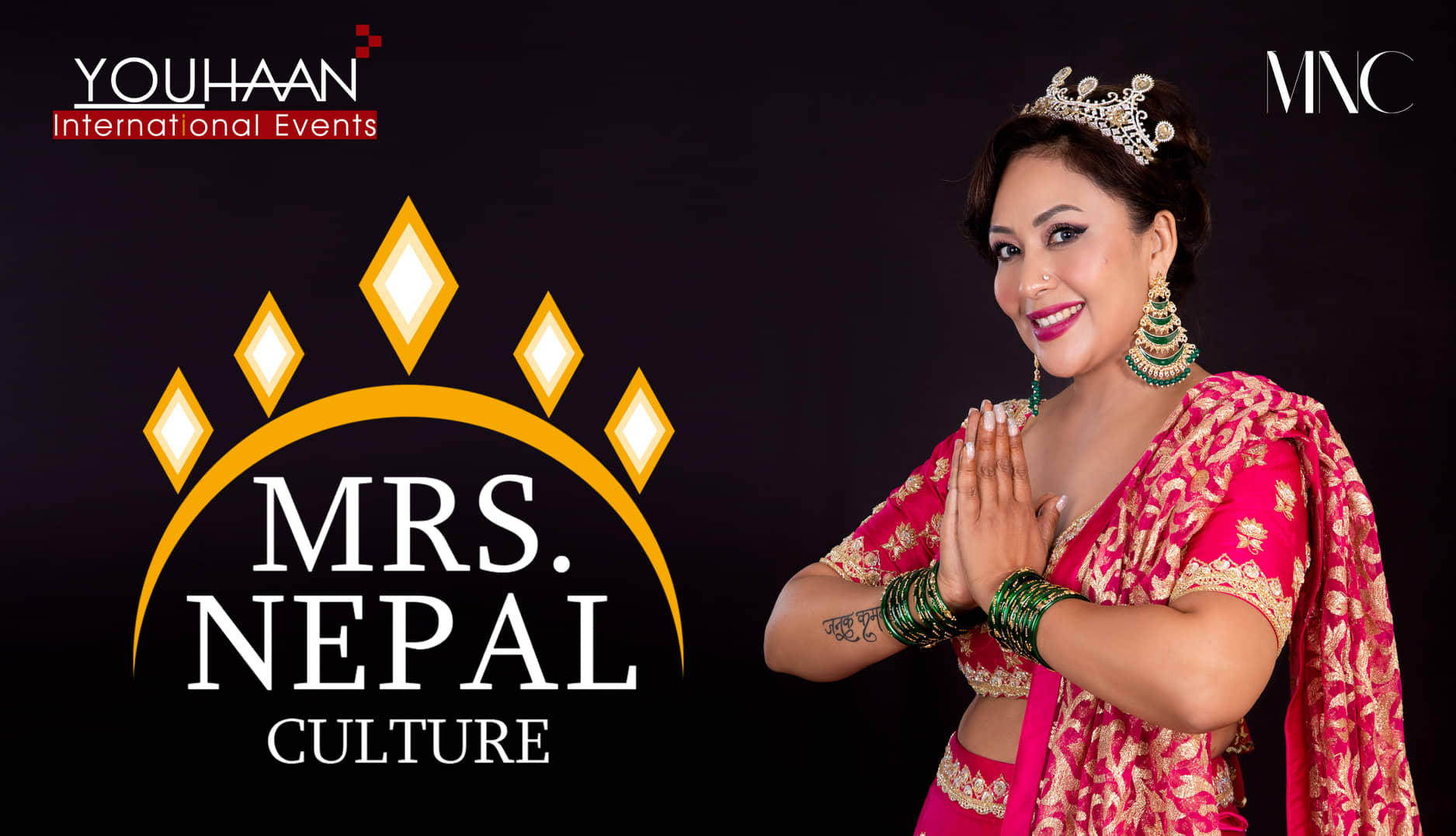 'मिसेस नेपाल कल्चर'को ब्रान्ड एम्बेसडर पहिलो मिस नेपाल रुबी