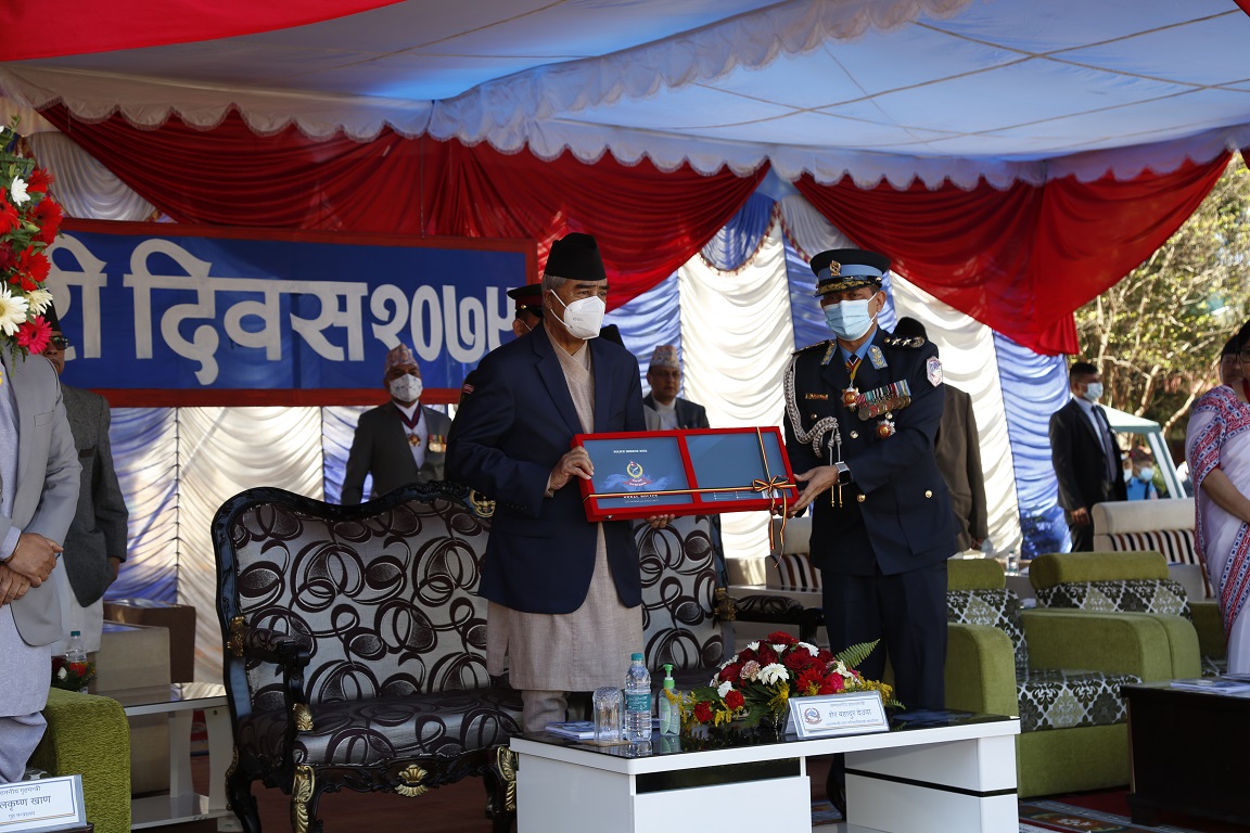 प्रधानमन्त्री शेरबहादुर देउवाको प्रमुख आतिथ्यमा ६७औं प्रहरी दिवस २०७९ सम्पन्न