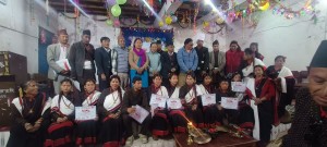 जुम्लामा एक महिने नेवाः  धिमे बाजा प्रशिक्षण सम्पन्न