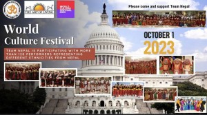नेपाल ‘विश्व सांस्कृतिक उत्सव २०२३’ मा सहभागी हुँदै