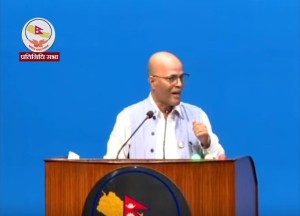 अमरेशकुमार सिंहले बाेलेकाे अभिव्यक्तिमा आपत्ति जनाउँदै संसदको रेकर्डबाट हटाउन निर्देशन
