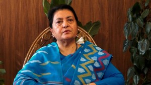 पूर्वराष्ट्रपति विद्यादेवी भण्डारीले आज पत्रकार सम्मेलन गर्दै