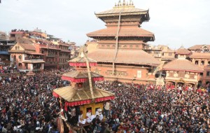 बिस्का जात्रा आजबाट सुरु, तौमढीबाट रथ तानिँदै