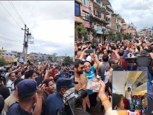 आयल निगमको गेट हुँदै नख्खु कारागार लगियो रवि लामिछानेलाई