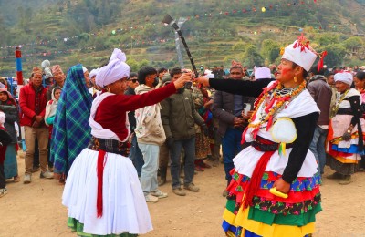 भल्कोटमा अझै जीवित छ सयौँ वर्ष पुरानो ‘पुतली नाच’