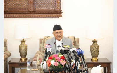 नेपाल–भारत सम्बन्धलाई सुदृढ गर्दै लैजान्छौँः प्रधानमन्त्री ओली