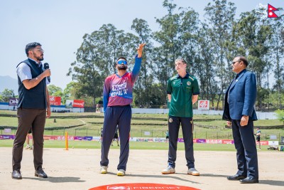 टी–२० क्रिकेट : पहिला ब्याटिङ गर्दै नेपाल
