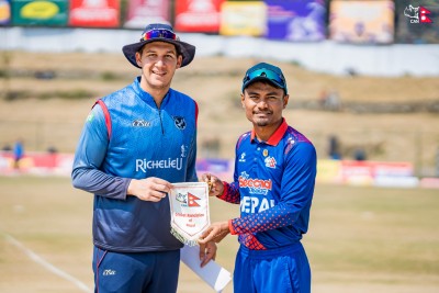 त्रिकोणात्मक टि२० सिरिजको पहिलो खेलमा नामिबिया र नेपाल भिड्दै