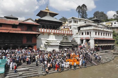 राजकीय सम्मानका साथ सुवास नेम्वाङको अन्त्येष्टि (फोटोफिचर)