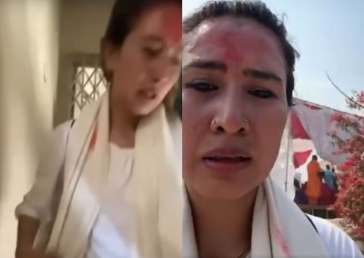 तीनकुने प्रदर्शन : एनी कुँवर पक्राउ