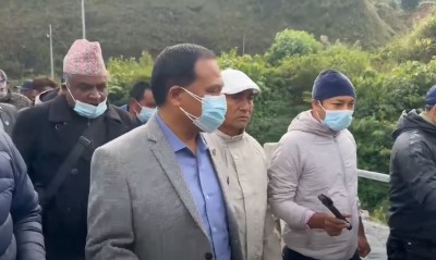 सहरी मन्त्री घिसिङको प्रतिबद्धतापछि बञ्चरेडाँडा ल्याण्डफिल साइट खुल्यो