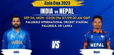 एसिया कप क्रिकेट : भारतसँग टस हारेर नेपालले पहिले ब्याटिङ गर्दै