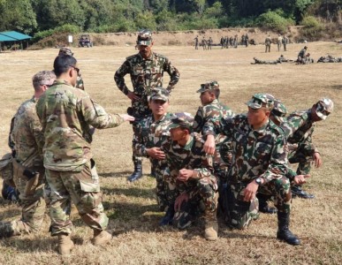 आजदेखि नेपाली र अमेरिकी सेनाबीचको संयुक्त सैन्य अभ्यास शुरु