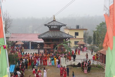 तनहुँका शिवमन्दिरमा बिहानैदेखि भक्तजनको घुइँचो