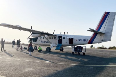 गुल्मीको रेसुङ्गा विमानस्थलबाट हप्तामा तीन दिन उडान