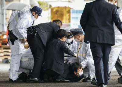 जापानका प्रधानमन्त्री फुमिओ किशिदा माथि ‘स्मोक बम’ प्रहार