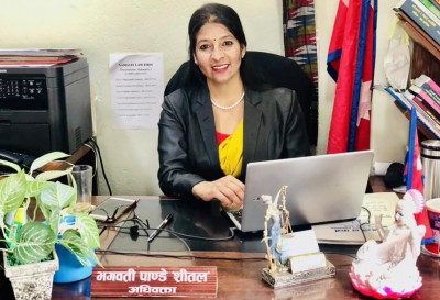 विवादास्पद अभिव्यक्ति दिएर चर्चामा आएकी अधिवक्ता भगवती पाण्डे विरूद्ध पक्राउ पूर्जी जारी