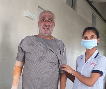 कांग्रेस नेता डा.चन्द्रकान्त भण्डारीको स्वास्थ्यमा सुधार