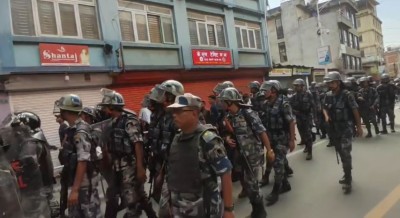 काठमाडौंको चक्रपथ क्षेत्रभित्र भित्र बिहानैदेखि अनिश्चितकालीन कर्फ्यू