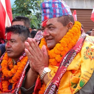 भक्तपुर २ मा एमालेका महेश बस्नेतलाई पराजित गर्दै कांग्रेसका दुर्लभ थापा विजयी