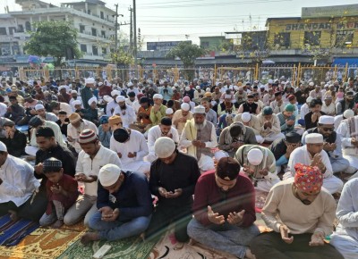 नेपालगञ्जमा धुमधामले ईद पर्व मनाइयो