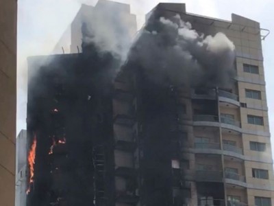 दुबईको आवासीय भवनमा आगो लाग्दा १६ जनाको मृत्यु, ९ घाइते