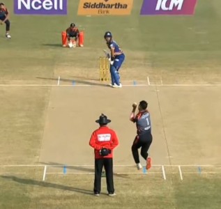 चितवन राइनोजलाई जितका लागि एक सय ६८ रनको लक्ष्य
