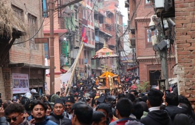 ‘मध्यपुर महोत्सव’ अवलोकन गर्नेको घुइँचो