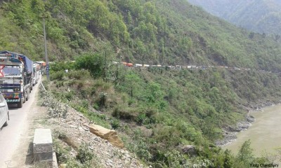 नारायणगढ-मुग्लिन सडकखण्डका पुल बनाउन अझै एक वर्ष लाग्ने