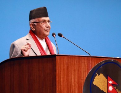 कांग्रेसले सरकारलाई समर्थन गर्ने निर्णय जाल होइन भने स्वागतयोग्य छ - अध्यक्ष ओली