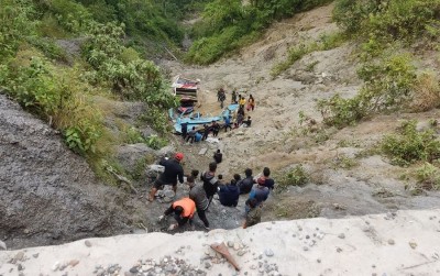 पाल्पाबाट मनकामना जाँदै गरेको बस दुर्घटनाका मृतक सबैको पहिचान खुल्यो
