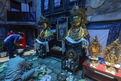 ललितपुरमा पौराणिक 'पञ्चदान' पर्व मनाइयो