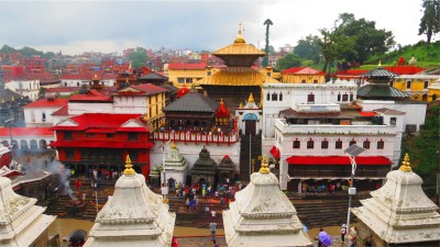 महाशिवरात्रिको लागि आकर्षक बनाइँदै पशुपति क्षेत्र
