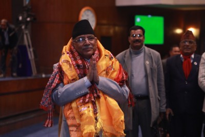 नेपाली कांग्रेससँग विश्वासको मत लिने बारे कुनै सहमति भएको छैनः प्रधानमन्त्री दाहाल