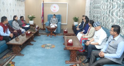 सांसद पद निलम्बन फुकुवाको अनुरोध गर्न सभामुखको कार्यालय पुगे रवि लामिछाने