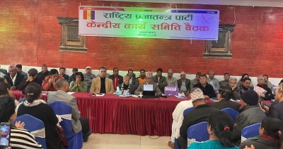 अध्यक्ष राजेन्द्र लिङ्देनको अध्यक्षतामा राप्रपाले फागुनमा आन्दोलन गर्ने समिति गठन